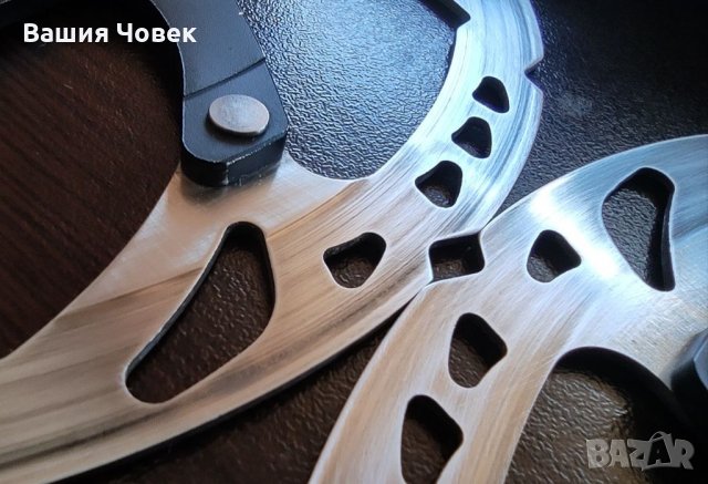 Дискове 2х203 мм. SHIMANO SM-RT76L, снимка 7 - Части за велосипеди - 32358069