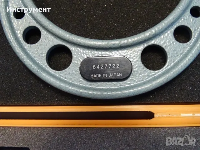 Дисков микрометър Mitutoyo 123-103 (GMA-75) 50-75mm disk micrometer, снимка 4 - Други инструменти - 49055079