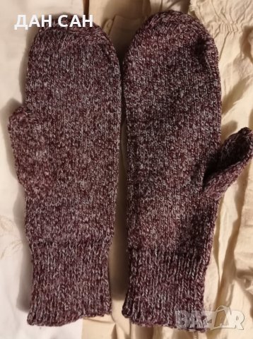 ръчно плетени ръкавици вълна, снимка 1 - Ръкавици - 27791184