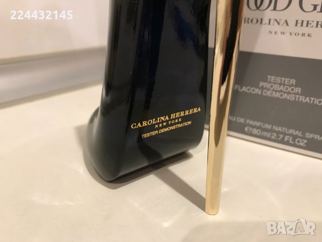 Carolina Herrera good girl 80 ml Tester , снимка 16 - Дамски парфюми - 35350806