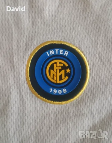 Оригинална ретро поло фланелка на Интер, снимка 3 - Футбол - 50366355