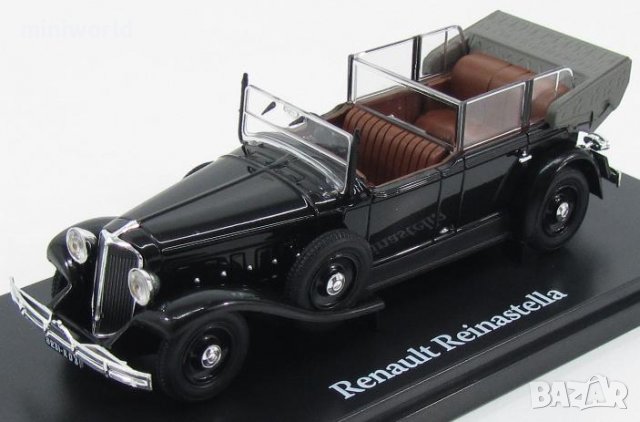 Renault Reinastella 1936 Президента на Франция Алберт Лебрена - мащаб 1:43, снимка 1 - Колекции - 37985943