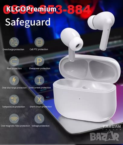 Безжични слушалки тип Airpods 3D Wireless Sound EarBuds handsfree , снимка 2 - Безжични слушалки - 33025337