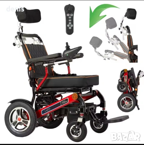 електрическа инвалидна количка за трудноподвижни хора 