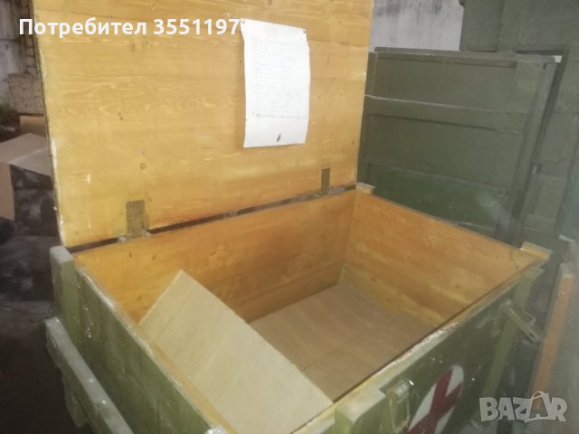 Големи Медицински военни сандъци за пчелни кошери или дървен материал , снимка 4 - Дърводелски услуги - 39314187