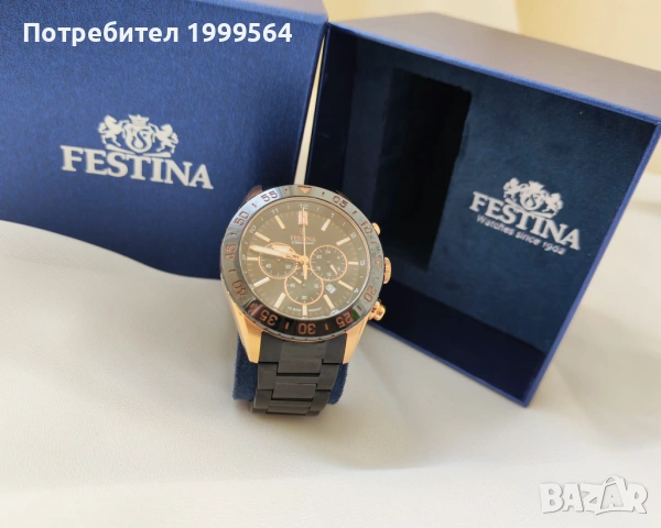 Часовник Festina F20578/1, снимка 6 - Мъжки - 53460866