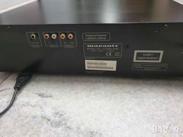 5 disc cd changer / cd player Marantz CC3000 с 5 диска. В много добро състояние., снимка 6 - Декове - 32761092