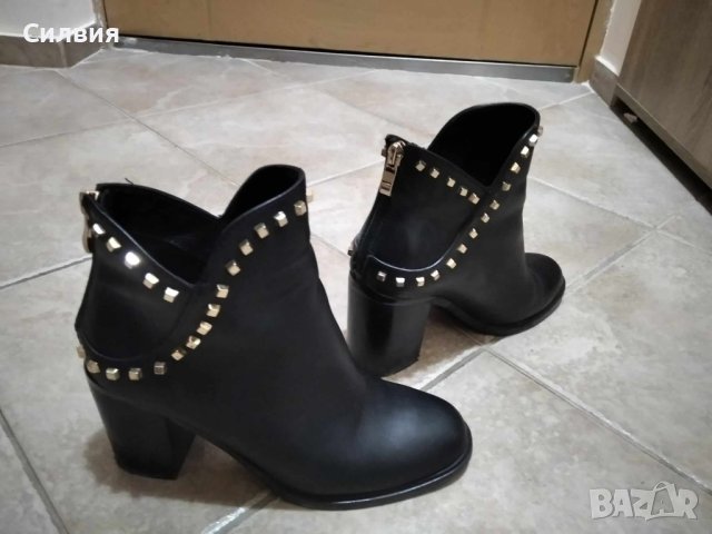Дамски боти естествена кожа, снимка 3 - Дамски боти - 43106094