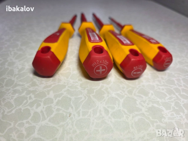 Комплект отверки Suki 1000v, снимка 4 - Отвертки - 53500591