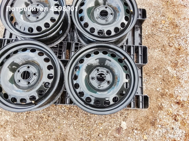 4бр.Оригинални железни джанти 16цола 5x105 за Opel Astra J,K,Mokka,Chevrolet Cruze,Aveo, снимка 4 - Гуми и джанти - 53037002