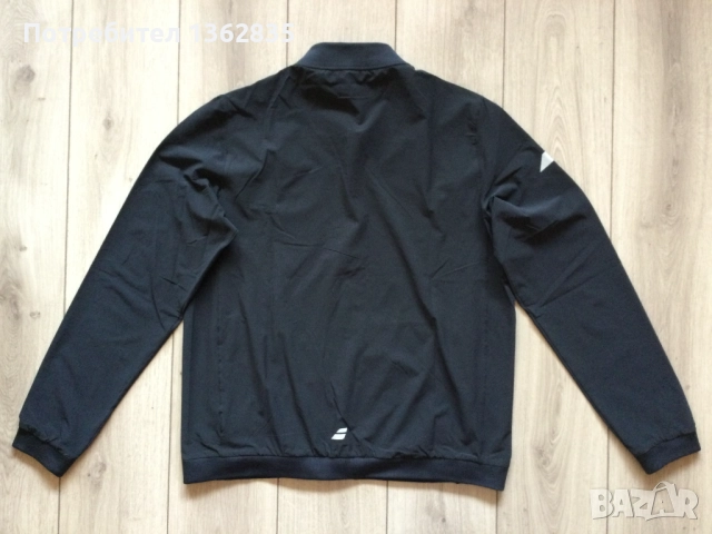 НОВО оригинално черно яке горнище анцуг BABOLAT размер XL от Германия, снимка 9 - Спортни дрехи, екипи - 52407172