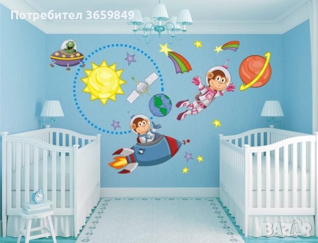 Комплекти стикери за детска стая, снимка 18 - Декорация за дома - 51638152