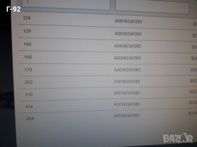 A0018260382**NEU**MERCEDES-BENZ**ФАСУНГ ЗА КРУШКАТА НА  МИГАЧА**, снимка 6 - Части - 37305523