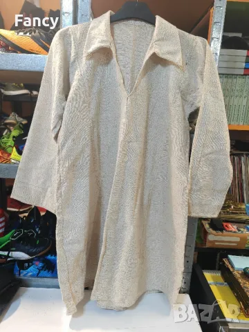 Стари ленени дамски ризи 3 бр, снимка 4 - Антикварни и старинни предмети - 47346695