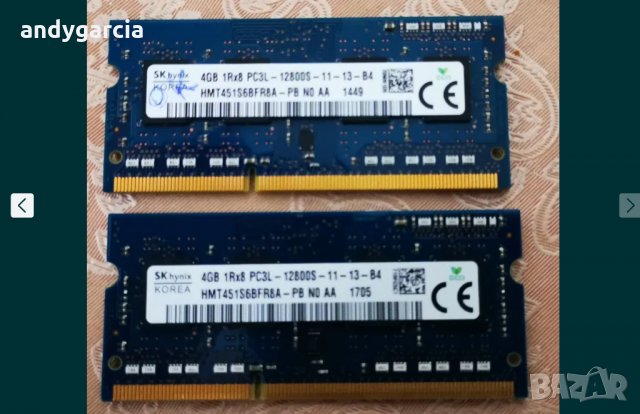 16GB DDR3 KIT SK Hynix 1600mhz (Комплект 2x8GB DDR3L), 16GB KIT DDR3L, снимка 7 - RAM памет - 32366221