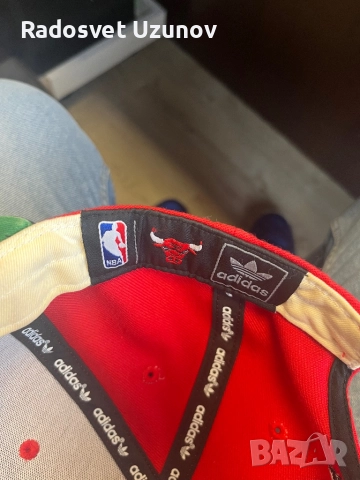Баскетболна шапка Adidas Originals на Chicago Bulls, снимка 3 - Шапки - 52550508