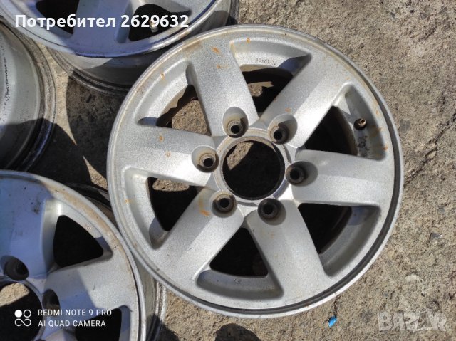 Джанти 5x139.6 r15, снимка 3 - Гуми и джанти - 38177725