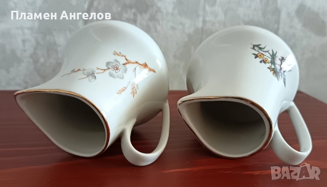 Стар български порцелан -кани, канички, латиери, снимка 7 - Други ценни предмети - 50597758