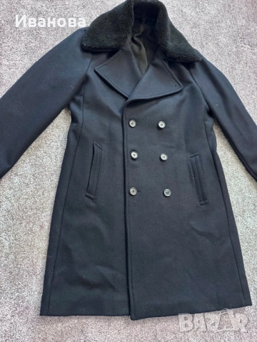 Мъжко елегантно палто, снимка 2 - Палта - 53467048