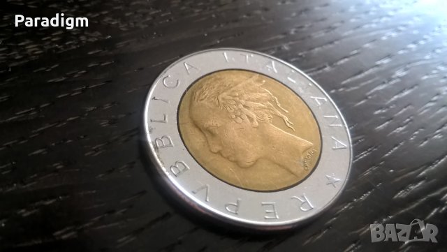 Монета - Италия - 500 лири | 1984г., снимка 2 - Нумизматика и бонистика - 27498073