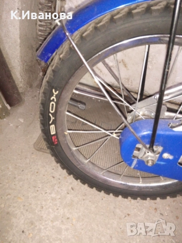 Колело 16 цола, снимка 5 - Детски велосипеди, триколки и коли - 52250136