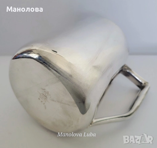 Посребрена халба за бира BENJAMIN GRAYSON & SON, снимка 4 - Други ценни предмети - 51529660