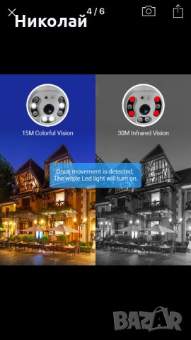 Подвижна камера, снимка 4 - IP камери - 28890273