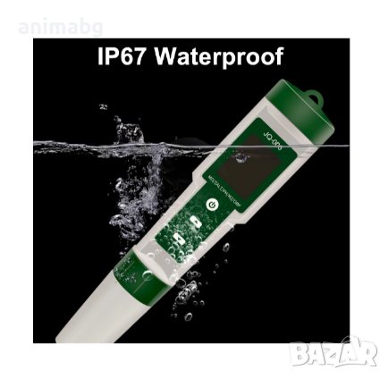 ANIMABG Многофункционален тестер за качество на водата, PH, EC, TDS, ORP, H2, снимка 6 - Друга електроника - 43824038