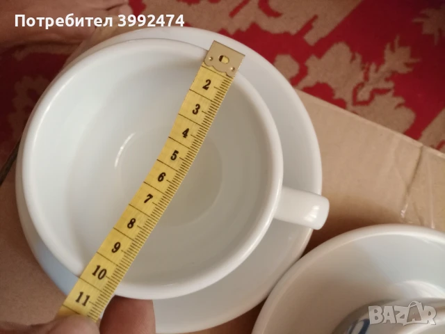 Сервиз за капучино/лате caffe Carluccio's, снимка 6 - Сервизи - 51350679