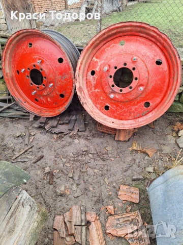 Задни джанти 13.5.38  за юмз и болгар 2 броя  стандартната ширина , снимка 2 - Гуми и джанти - 53466423