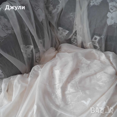 Перде с копринена нишка, снимка 2 - Пердета и завеси - 52382723