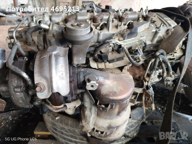 Двигател Toyota 2.2 d cat 2AD 2008г, снимка 2 - Части - 52928784