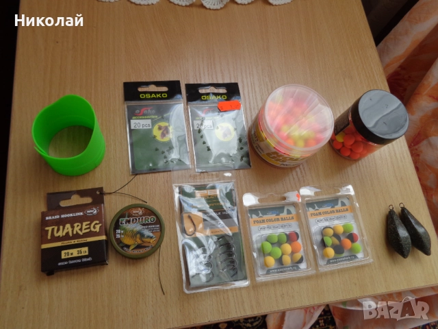 KATRAN TUAREG 35lb и Ендуро 25lb куки PB и Pop-Up топчета.