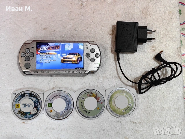 конзола PSP 2004 + игри + хак + зарядно , снимка 11 - PlayStation конзоли - 53520897