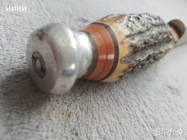 Немски нож с трион, снимка 4 - Антикварни и старинни предмети - 53316383