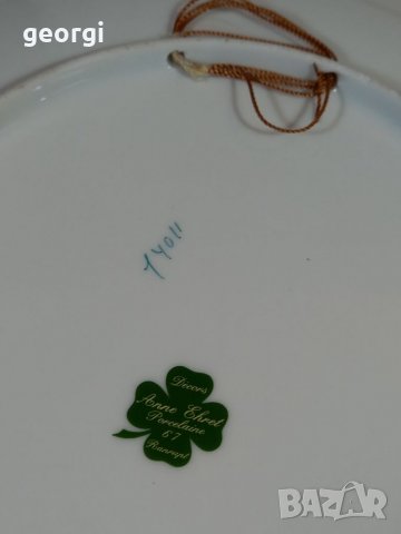 Декоративна порцеланова чиния , снимка 8 - Декорация за дома - 35432040