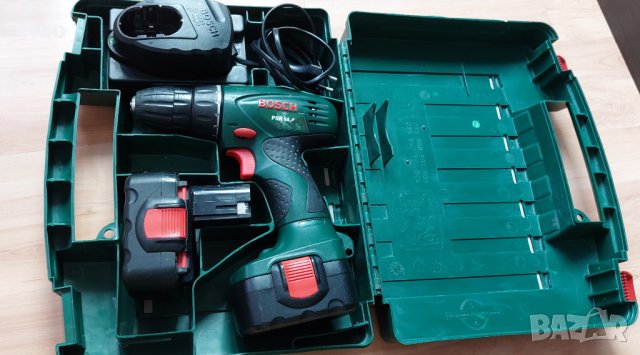 Акумулаторен винтоверт BOSCH PSR 14.4V, снимка 5 - Винтоверти - 43496769