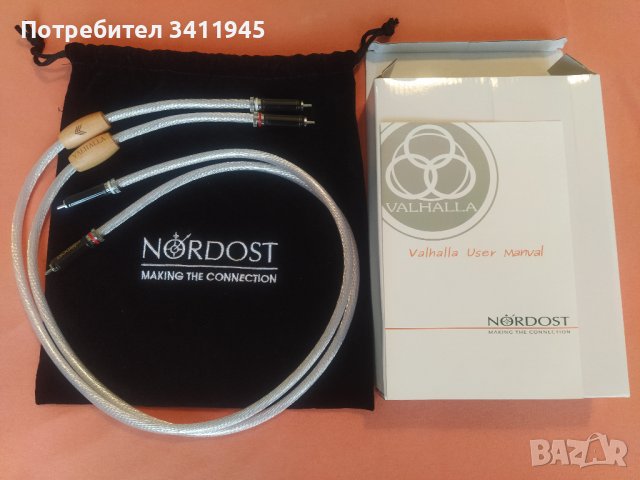 Nordost RCA аналогови кабели 1м., снимка 2 - Други - 40579394