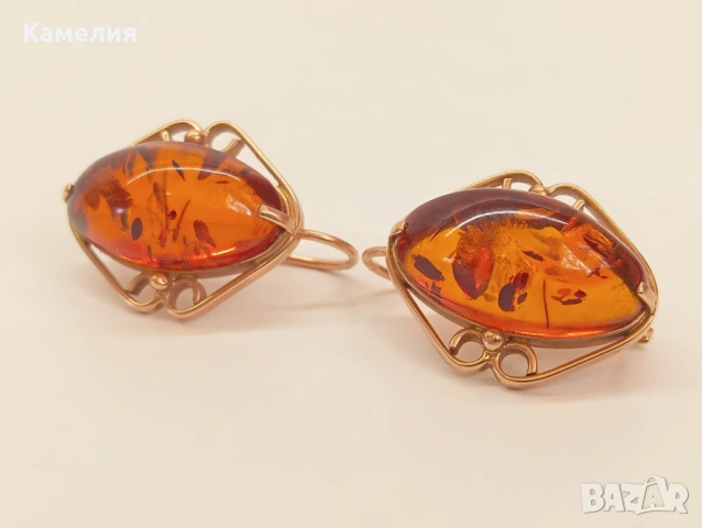 Руско злато , снимка 2 - Обеци - 53131701