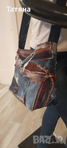 Чанта ръчна изработка, снимка 4 - Чанти - 51121443