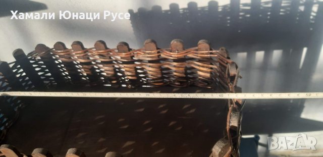 Старинна Плетена поставка , снимка 3 - Други стоки за дома - 37638035