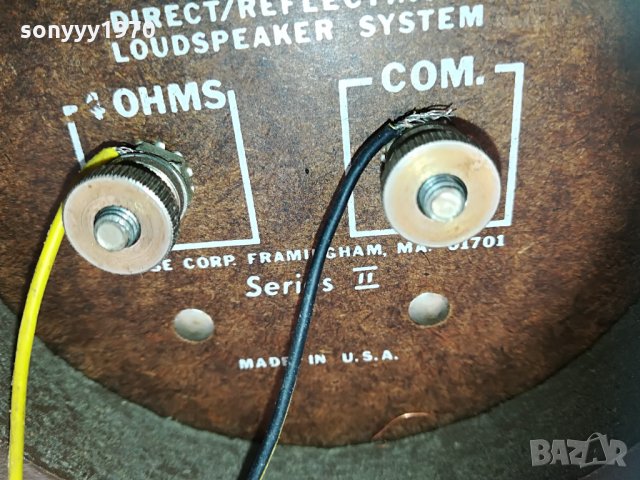 bose 501 II SERIES-1 БРОИ-made in USA-SWISS 0907211233, снимка 10 - Тонколони - 33470644