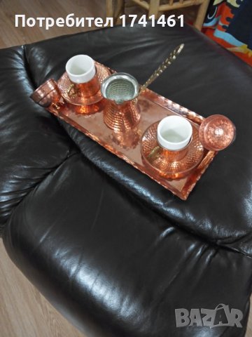 Сервиз за кафе меден, снимка 2 - Други стоки за дома - 37860300