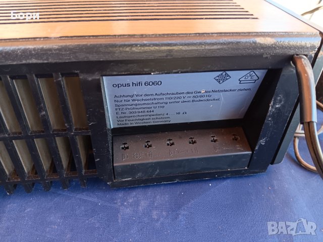 TELEFUNKEN OPUS 6060 Ресийвър, снимка 13 - Ресийвъри, усилватели, смесителни пултове - 44132018