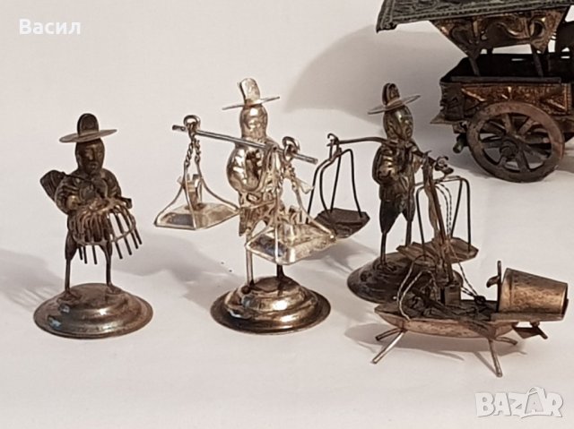 Сребърни фигури и посребрени , снимка 11 - Антикварни и старинни предмети - 43439851
