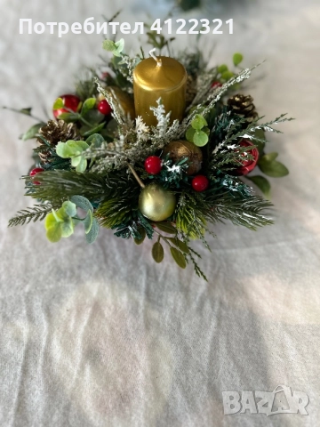 Коледни свещници ботушчета, снимка 6 - Коледни подаръци - 52255020