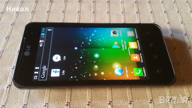 ПРОМО!LG P990 работещ за батерия и капак, снимка 2 - LG - 28409367