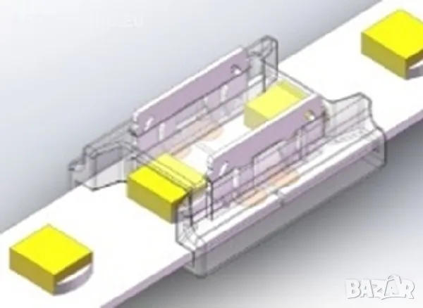 Конектори за свързване на LED ленти без запояване, снимка 14 - Лед осветление - 49675980