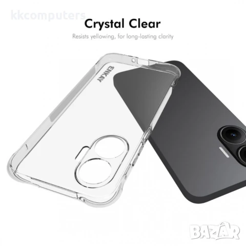 Xiaomi Poco F7 5G / Redmi Turbo 4 Pro 5G Удароустойчив ENKAY HAT PRINCE Shockproof/ Anti-slip Силико, снимка 4 - Калъфи, кейсове - 50819124