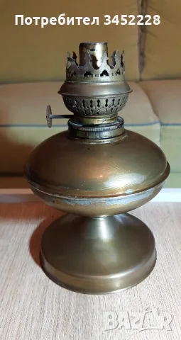 лампа газена месинг за колекционери 